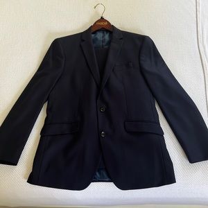 Men's Kenneth Cole Reaction Techni-Cole Navy Suit